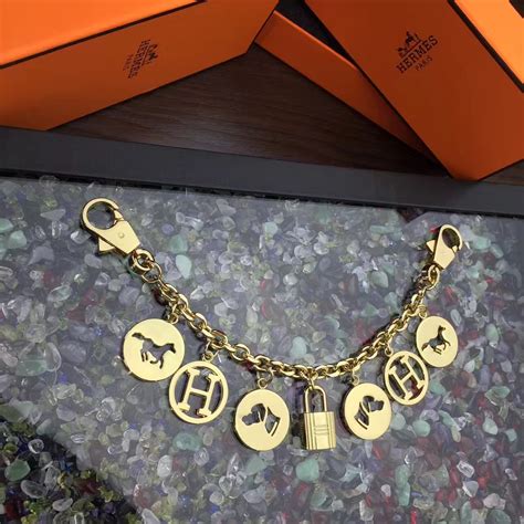 hermes bag with chain|hermes bag charms for sale.